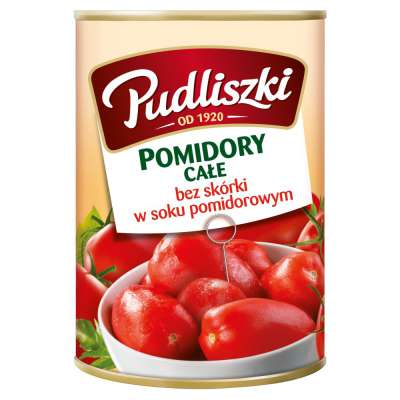 PUDLISZKI POMIDORY CAŁE 400G
