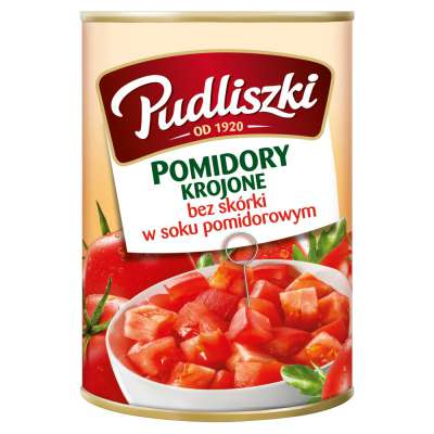 PUDLISZKI POMIDORY KROJONE 400G