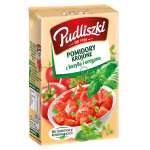 PUDLISZKI POMIDORY KROJONE Z BAZYLIĄ 390G
