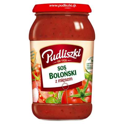 PUDLISZKI SOS BOLOŃSKI Z MIĘSEM 500G