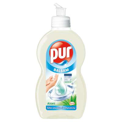 PUR PŁYN D/NACZ. 450ML BALSAM ALOES