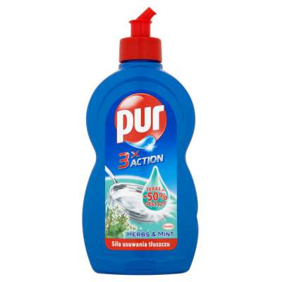 PUR PŁYN HERBS&MINT 450ML