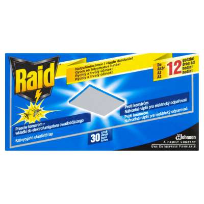 RAID WKŁAD ELEKTRYCZNA SZTABKA