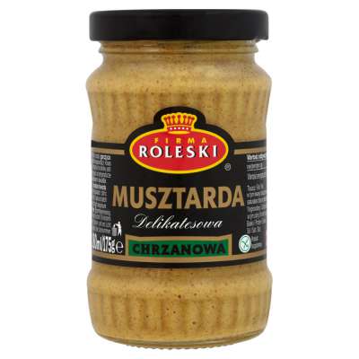 ROLESKI MUSZTARDA CHRZANOWA 175G