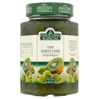 ROZKOSZ DŻEM AGREST KIWI 280G