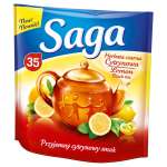 SAGA HERBATA CZARNA CYTRYNA  35T