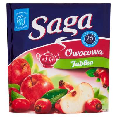 SAGA OWOCOWA JABŁKO 25T