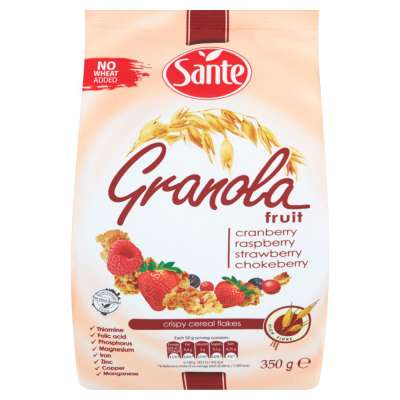 SANTE GRANOLA 350G OWOCOWA