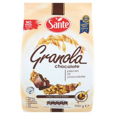 SANTE GRANOLA CZEKOLADOWA 350G