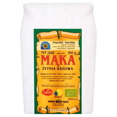 SANTE MĄKA EKO ŻYTNIA RAZOWA 900G