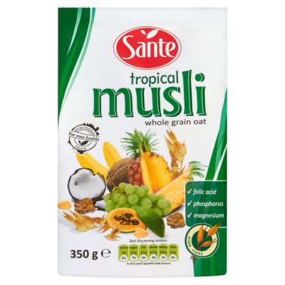 SANTE MUSLI TROPICALNE 350G