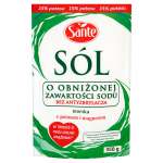 SANTE SÓL MORSKA NISKOSODOWA Z MAGNEZEM I POTASEM 350G