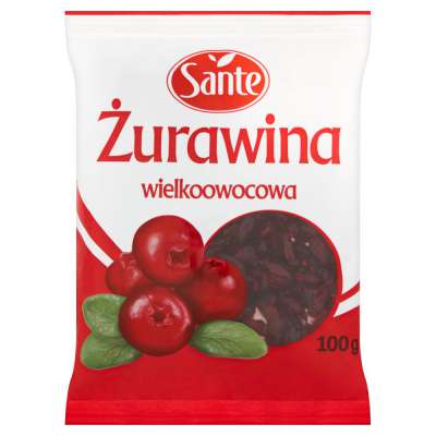 SANTE ŻURAWINA WIELOOWOCOWA 100G