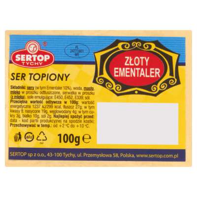 SER TOPIONY100G EMENTALER