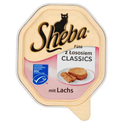 SHEBA Z ŁOSOSIEM 100G