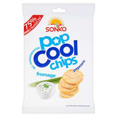 SONKO POPCOOL CHIPS 60G FROMAGE