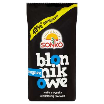 SONKO WAFLE 100G BŁONNIK MAGNEZ