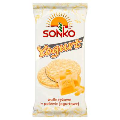 SONKO WAFLE RYŻOWO-JOGURTOWE 65G
