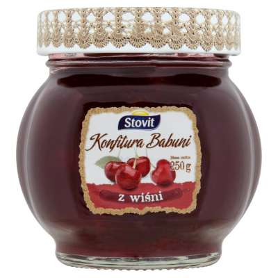 STOVIT KONFITURA BABUNI WIŚN.250G