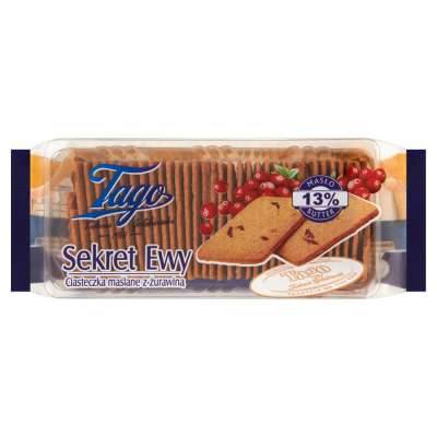 TAGO HERBATNIKI 190G SEKRET EWY ŻURAWINA