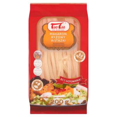 TAO TAO MAKARON RYŻOWY WSTĄŻKI 200G