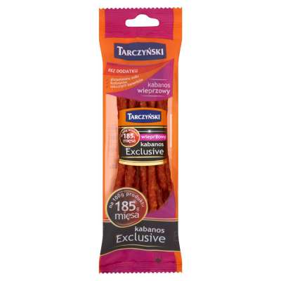 TARCZYŃSKI KABANOS EXCLUSIVE WIEPRZOWY 120G