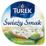 TUREK ŚWIEŻY SEREK ZE SZCZYPIORKIEM 150G