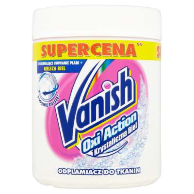 VANISH 500G OXI ACTION KRYSTALICZNA BIEL