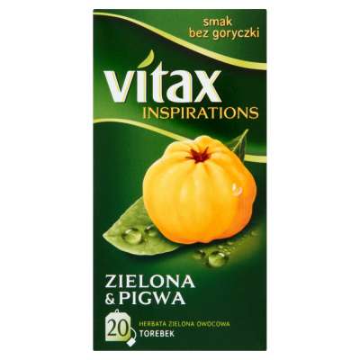 VITAX HERBATA ZIELONA PIGWA 20T