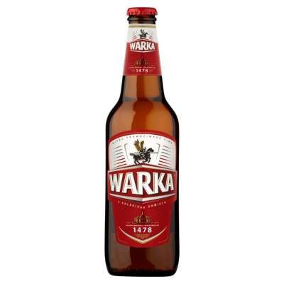 WARKA PIWO 0,5L JASNE PEŁNE BUT. ZW.