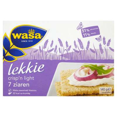 WASA PIECZYWO LEKKIE 7-ZBÓŻ 140G