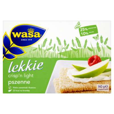 WASA PIECZYWO LEKKIE PSZENNE 140G