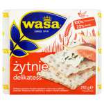WASA PIECZYWO ŻYTNIE DELIKATESOWE 210G