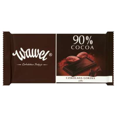WAWEL CZEK. 100G GORZKA DARK 90%