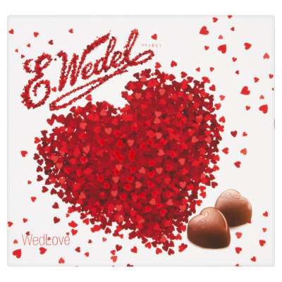 WEDEL PRALINY 117G SERDUSZKA