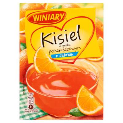 WINIARY KISIEL 77G POMARAŃCZ Z CUKREM