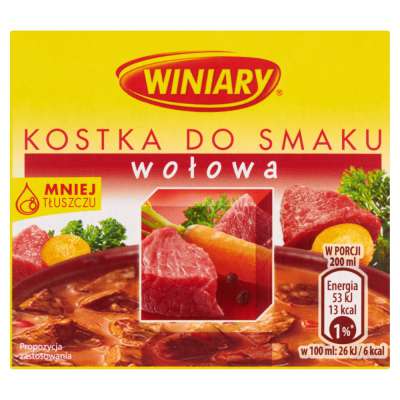 WINIARY KOSTKA DO SMAKU WOŁOWA 60G