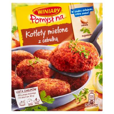 WINIARY POMYSŁ NA KOTLETY MIELONE 70G