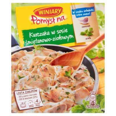 WINIARY POMYSŁ NA KURCZ. W SOS. ŚM. ZIOŁ. 30G