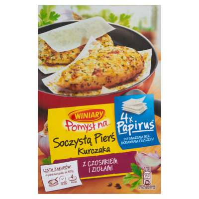 WINIARY POMYSŁ NA PAPIRUS PIERŚ KURCZ. CZOSNEK/ZIOŁA 25G