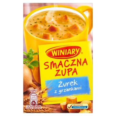 WINIARY SMACZNA ZUPA ŻUREK Z GRZANKAMI 13G