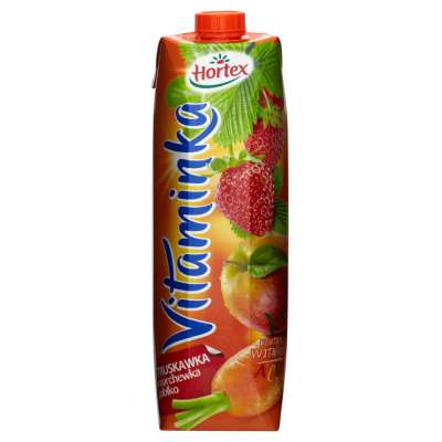 WITAMINKA MARCHEW JABŁKO TRUSKAWKA 1L