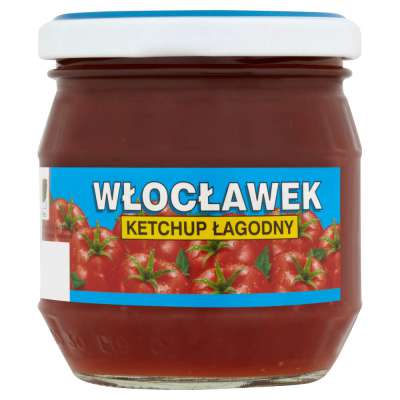 WŁOCAWEK KETCHUP ŁAGODNY 200G