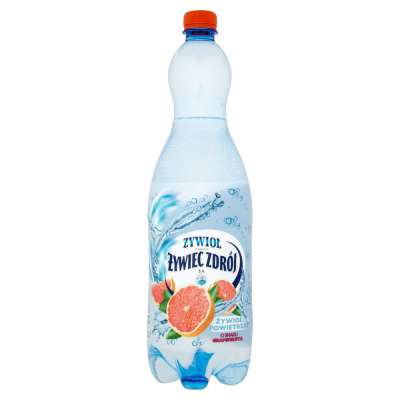 ŻYWIEC ZDRÓJ ŻYWIOŁ 1,5L GRAPEFRUIT GAZ