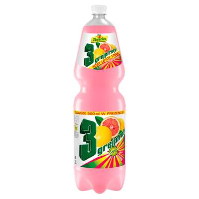 ZBYSZKO 3GREJPFRUTY GAZ 2L